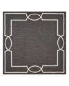 Kas Libby Langdon Hamptons Madison Square Area Rug, 7' X 7' In Gray
