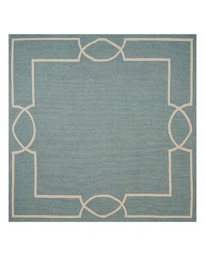 Kas Libby Langdon Hamptons Madison Square Area Rug, 7' X 7' In Light Blue