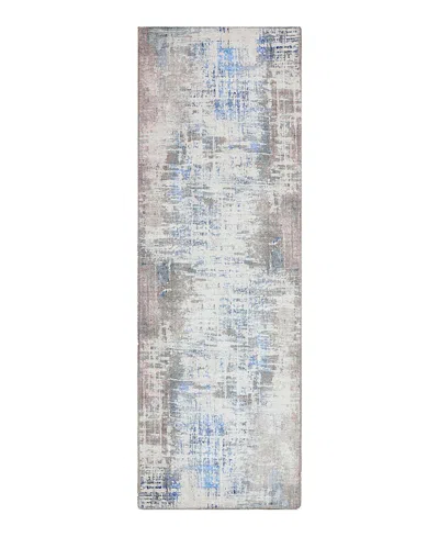 Kas London 4811 Runner Area Rug, 2'6x7'6 In Gray