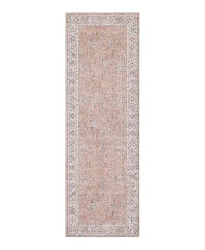 Kas London 4816 Runner Area Rug, 2'6x7'6 In Brown