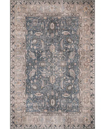 Kas London Machine Washable 4802 10' X 14' Area Rug In Blue