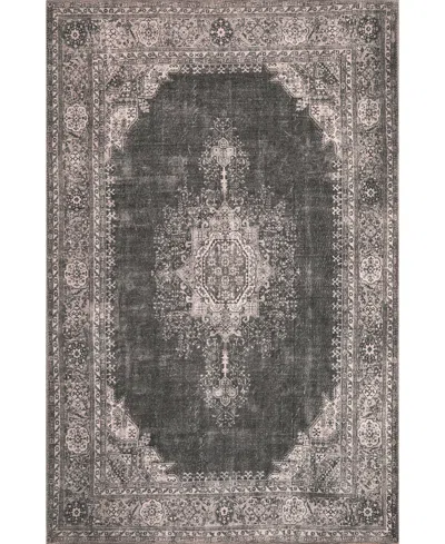 Kas London Machine Washable 4803 2' X 3' Area Rug In Gray