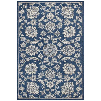 Kas Lucia 2753 3'3"x4'11" Denim Verona Indoor-outdoor Area Ru
