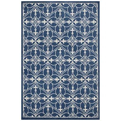 Kas Lucia 2755 5'3"x7'7" Denim Bentley Indoor-outdoor Area Ru