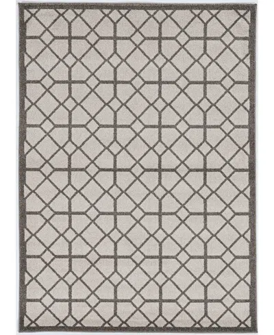 Kas Lucia 2773 5'3" X 7'7" Outdoor Area Rug In Ivory,gray