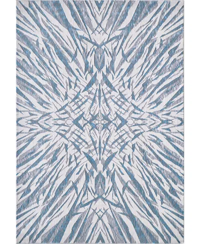 Kas Luna 7144 7'10" X 10'10" Area Rug In Gold Tone,gray