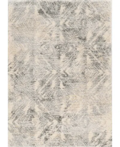 Kas Merino 6703 7'10" X 9'10" Area Rug In Ivory,gray