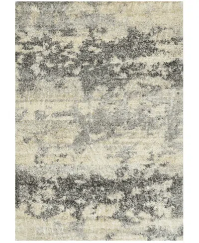 Kas Merino 6713 3'9" X 5'11" Area Rug In Ivory,gray