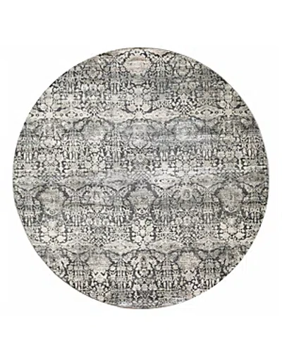 Kas Montreal Heidi Round Area Rug, 7'7 X 7'7 In Grey