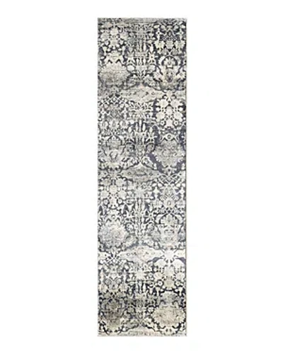 Kas Montreal Heidi Runner Area Rug, 2'2 X 7'6 In Grey