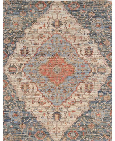 Kas Morris 2223 8'6" X 11'6" Area Rug In Blue,red