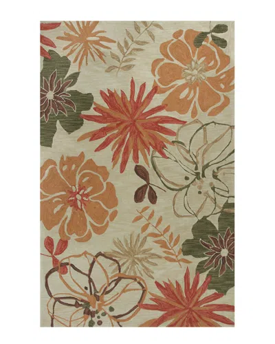 Kas New York Kas Anise Hand-hooked Rug In Brown