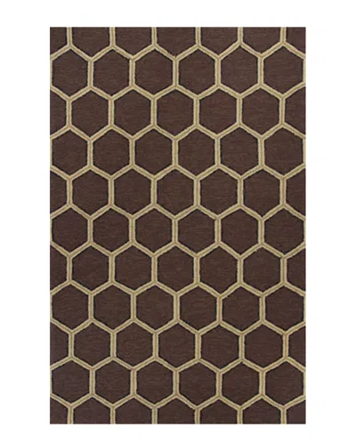 Kas New York Kas Meridian Hand-hooked 3ft 3in X 5ft 3in Rug In Brown