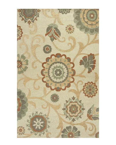 Kas New York Kas Mulberry Hand-woven 7ft 9in X 9ft 9in Rug In Neutral