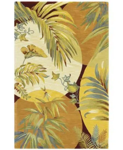Kas Sparta Breezes 3113 Coral Ivory Area Rug In 3113 Coral,ivory
