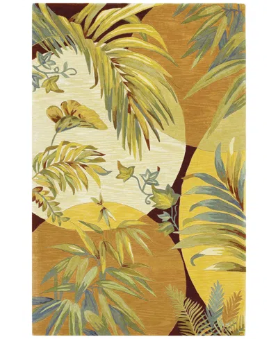 Kas Sparta Breezes 3113 Coral/ivory 7'9" X 9'6" Area Rug In 3113 Coral,ivory