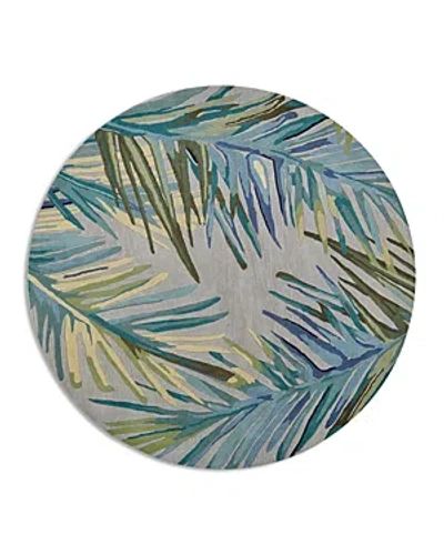 Kas Sparta Montego Round Area Rug, 5'6 X 5'6 In Grey