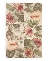 Kas Sparta Palm Leaves Area Rug, 5'3 X 8'3 In Beige