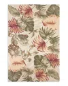 Kas Sparta Palm Leaves Area Rug, 7'9 X 9'6 In Beige