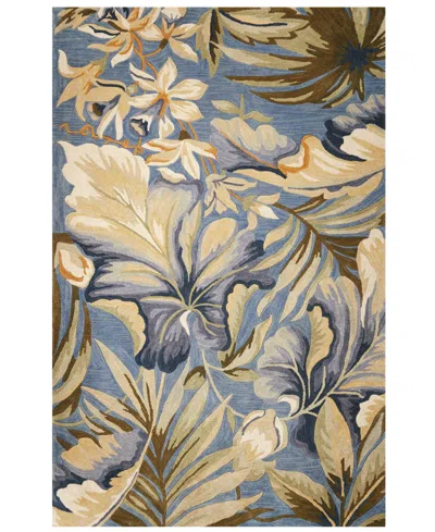 Kas Sparta Paradise 3'6" X 5'6" Area Rug In 3180 Blue