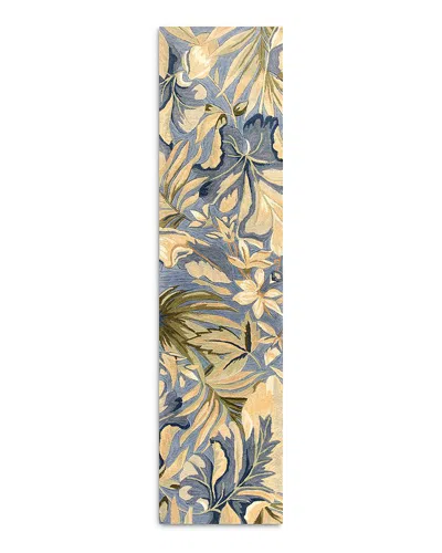 Kas Sparta Paradise Runner Area Rug, 2'6 X 10' In Blue