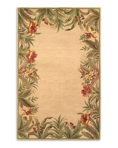 Kas Sparta Rainforest Area Rug, 3'6 X 5'6 In Ivory