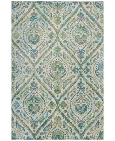 Kas Stella Parisian 6256 Ivory/teal 3'3" X 4'11" Area Rug