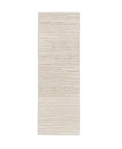 Kas Tuscany Villa 2'3"x8' Runner Area Rug In White