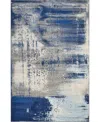 Kas Watercolors 6230 3'3" X 4'11" Area Rug In Mist