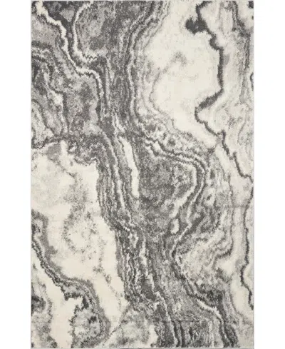 Kas Watercolors 6235 5' X 7'6" Area Rug In Ivory,gray