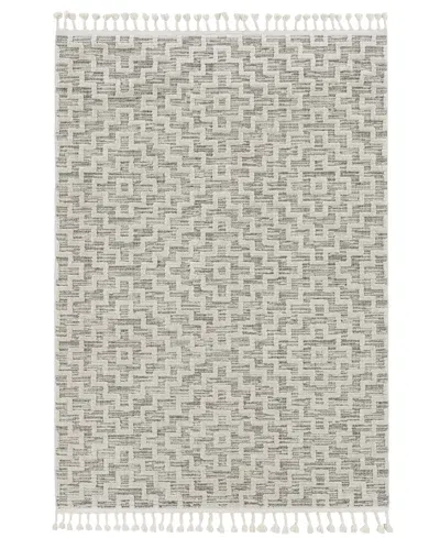 Kas Willow 1104 3'3" X 4'11" Area Rug In Ivory,gray