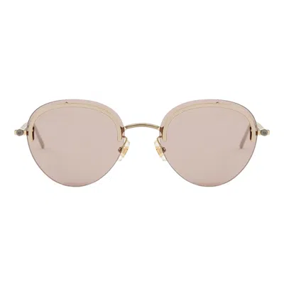 Kasa Lin Women's Gold / Rose Gold Hani Sunglasses Gold