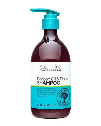 Kashmira Professional Unisex 16.9oz Baobab Oil & Biotin Professional Cleansing Shampoo In White