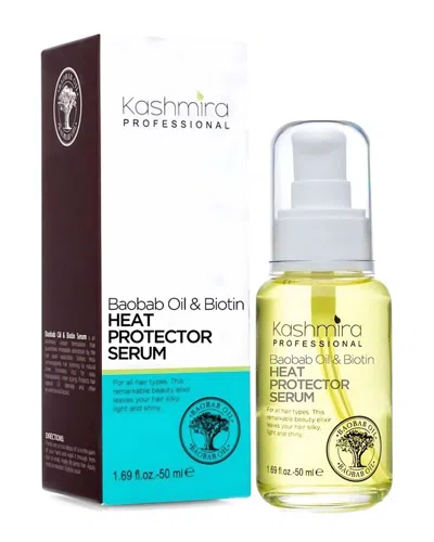 Kashmira Professional Unisex 1.69oz Baobab Oil & Biotin Professional Nourishing Heat Protector Serum In White