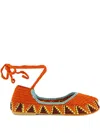 KASHURA CROCHET BALLET FLATS