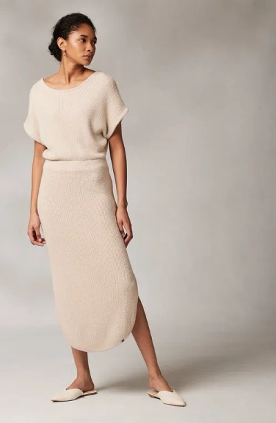 Kashwere Apparel Criss Cross Dress In Black Dark Grey Heathered