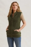 Kashwere Apparel Unisex Vest In Olive