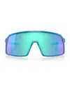 Kasia Women's Sutro Wrap Non Polarized Sunglasses In Sky Blue/ Prizm Sapphire In Blue