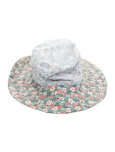 Pre-owned Kasmaria Bucket Hat In Blue