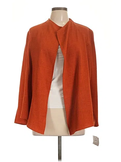 Kasper 3/4 Sleeve T-shirt In Orange