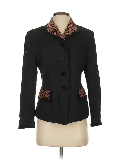 Pre-owned Kasper A.s.l. Blazer Jacket In Black