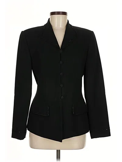 Pre-owned Kasper A.s.l. Blazer Jacket In Black