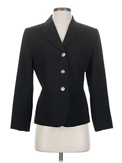 Pre-owned Kasper A.s.l. Blazer Jacket In Black