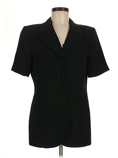 Pre-owned Kasper A.s.l. Blazer Jacket In Black
