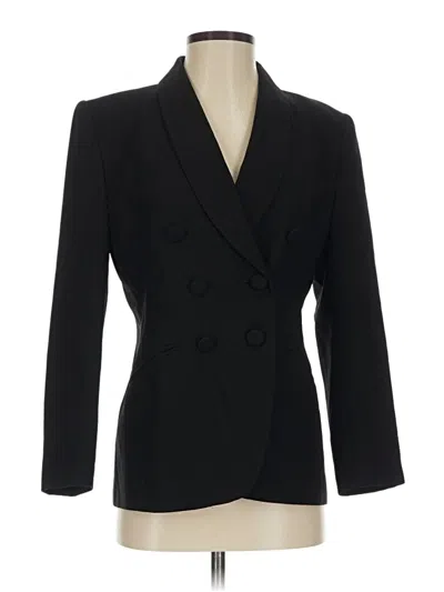 Pre-owned Kasper A.s.l. Blazer Jacket In Black