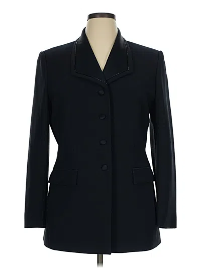 Pre-owned Kasper A.s.l. Blazer Jacket In Black