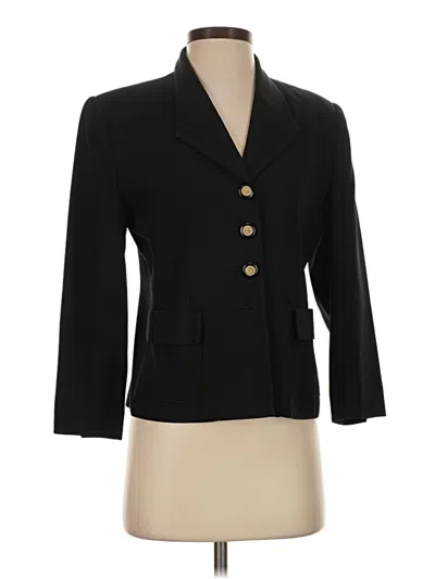 Pre-owned Kasper A.s.l. Blazer Jacket In Black