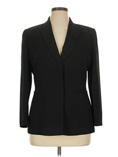 Pre-owned Kasper A.s.l. Blazer Jacket In Black