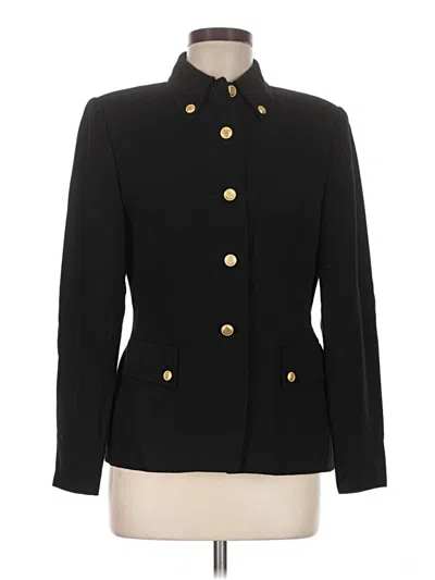 Pre-owned Kasper A.s.l. Blazer Jacket In Black