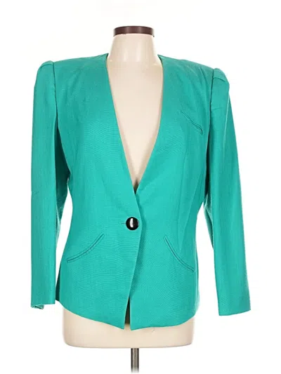 Pre-owned Kasper A.s.l. Blazer Jacket In Blue